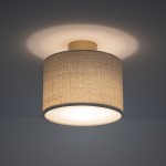 Santana S lampa sufitowa 1xE27 kremowy 11650