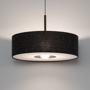 Amarela L lampa wisząca 1xE27 czarny melanż 11660