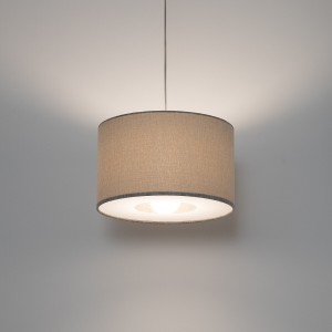 Cedro S lampa wisząca 1xE27 beżowy 11664