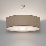 Cedro L lampa wisząca 1xE27 beżowy 11666