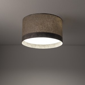Lago S lampa sufitowa 1xE27 szary 11679