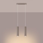 Karbon 2 lampa wisząca 2xGU10 taupe SL.1773