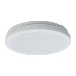 Plafon LED Marlon D30 o średnicy okrągłej, białej obudowie, z funkcją IP54. Źródło światła o mocy 36W i temperaturze barwowej 4000K, montowany na suficie, z widocznymi detalami krawędzi.
