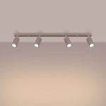 Karbon L lampa sufitowa (spot) 4xGU10 taupe SL.1765