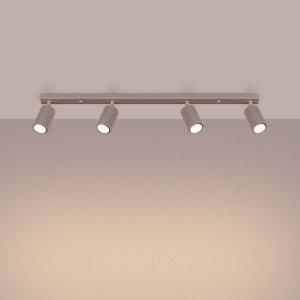 Karbon L lampa sufitowa (spot) 4xGU10 taupe SL.1765