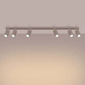 Karbon  lampa sufitowa (spot) 6xGU10 taupe SL.1766