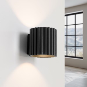 Aura kinkiet 1xG9 czarny SL.1786
