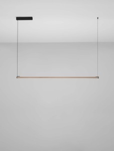  Calaca lampa wisząca 1xLED 28W czarna kawa LE44767