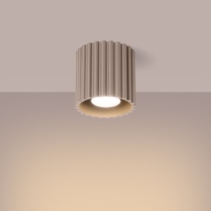 Aura lampa sufitowa 1xGU10 taupe SL.1814
