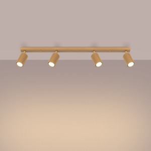 Karbon L lampa sufitowa (spot) 4xGU10 złota SL.1565