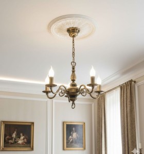 Świecznik żyrandol 5-punktowy 385/W5