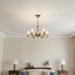 Prima żyrandol 6xE14 patyna O1006/W6