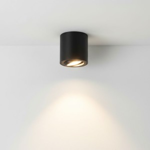 Valse Mini lampa sufitowa tuba kierunkowa czarna