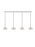 Espinar lampa wisząca 4xLED 23W biała złota LE44732