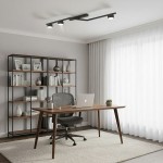 Skan lampa sufitowa 3xGX53 czarna 1574/3