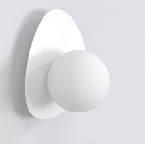 Ovo kinkiet 1xG9 biały 1528/K1