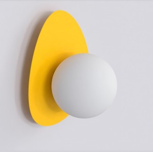 Ovo kinkiet 1xG9 pomarańczowy  1531/K1