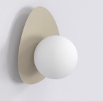 Ovo kinkiet 1xG9 mokka 1529/K1