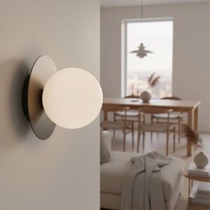 Americana kinkiet 1xG9 czarny 1553/K1