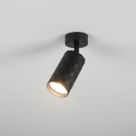 Glamour lampa sufitowa spot GU10 czarna