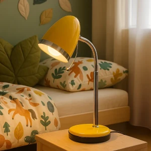 Kajtek lampka biurkowa 1xE27 żółta K-MT-200 