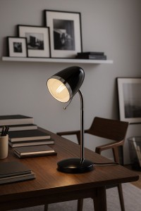 Kajtek lampka biurkowa 1xE27 czarna K-MT-200
