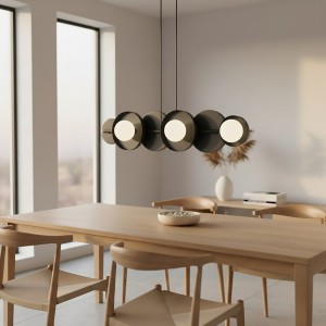 Model lampa wisząca 6xG9 czarna 1486/6