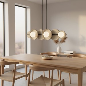 Model lampa wisząca 6xG9 czarna mokka 1488/6