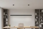 Linia lampa wisząca 1xLED/40W/4000K czarna