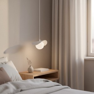 Ritual S lampa wisząca 1xG9 biała 1584/1