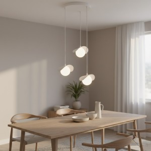 Ritual lampa wisząca 3xG9 biała 1584/3PREM