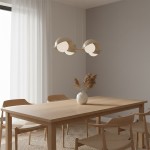 Boom lampa wisząca 4xG9 mokka 1590/4