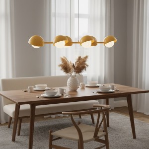 Boom lampa wisząca 6xG9 pomarańczowa 1591/6