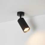 Lucerno lampa sufitowa spot GU10 czarna
