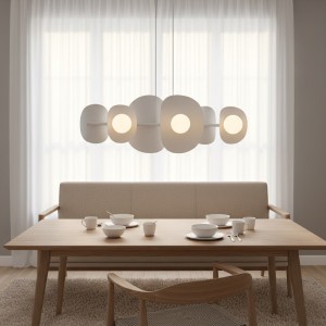 Elementi lampa wisząca 6xG9 biała 1492/6