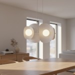 Elementi lampa wisząca 4xG9 biała 1492/4