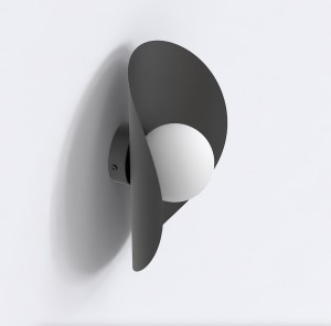 Fiero XL kinkiet 1xG9 czarny 1523/K1