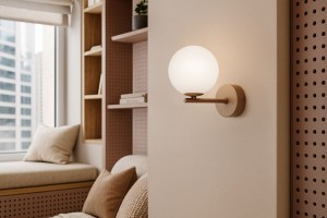 Ardi kinkiet 1xG9 beżowy K-5844