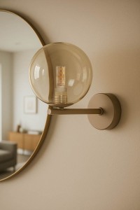 Lemo kinkiet 1xG9 beżowy K-5849