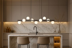 Filo lampa wisząca 9xG9 czarna K-5853
