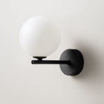 Filo kinkiet 1xG9 czarny K-5854