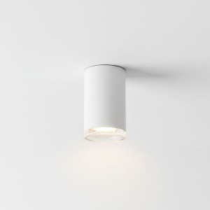 Turyn IP44 lampa sufitowa tuba 1xGU10 biała