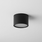 Lampa sufitowa Grandi tuba 1xGX53/IP54 w kolorze czarnym, o cylindrycznym kształcie, montowana na suficie. Posiada matową osłonę i minimalistyczny design, idealna do nowoczesnych wnętrz.