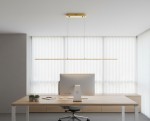 Kiki lampa wisząca 1xLED/20W złota