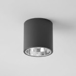 Jupiter 17 lampa sufitowa natynkowa tuba 1xE27 czarna