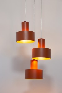Rif lampa wisząca 3xE27 ceglana 41167