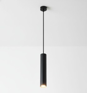 Keon lampa wisząca 1xGU10 czarna