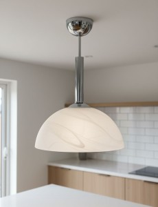 Klara lampa wisząca 1xE27 chrom O3531 W1 CH