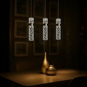 Lagos lampa wisząca LED 24W 4000K złota ML2246