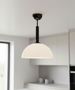Klara lampa wisząca 1xE27 czarna O3531 W1 CZA
